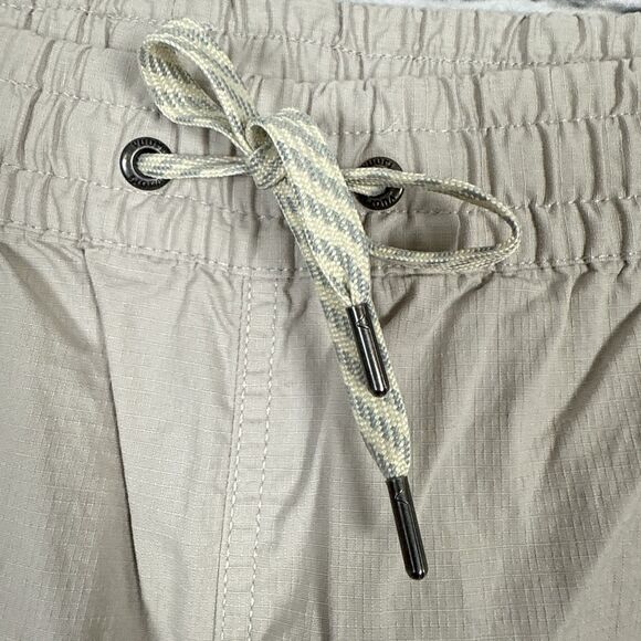 Vuori Womens Vintage Ripstop Pull On Pant Size XL in Light Gray Drawstring Waist - Picture 9 of 14